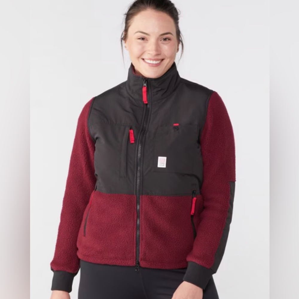 Topo Designs Women’s Large Subalpine Fleece Jacket